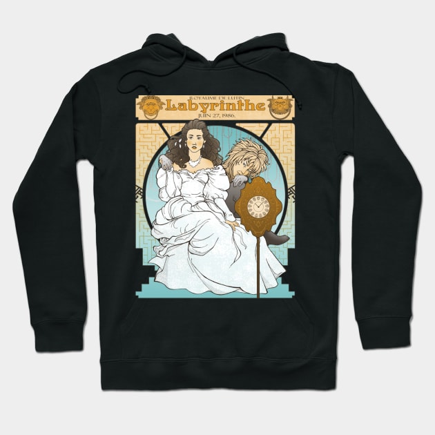 The Labyrinth Cult Following Hoodie by ArtByJenX